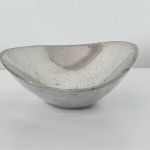 Vintage metal ‘butterfly’ bowl trinket dish mid century decor marked on bottom